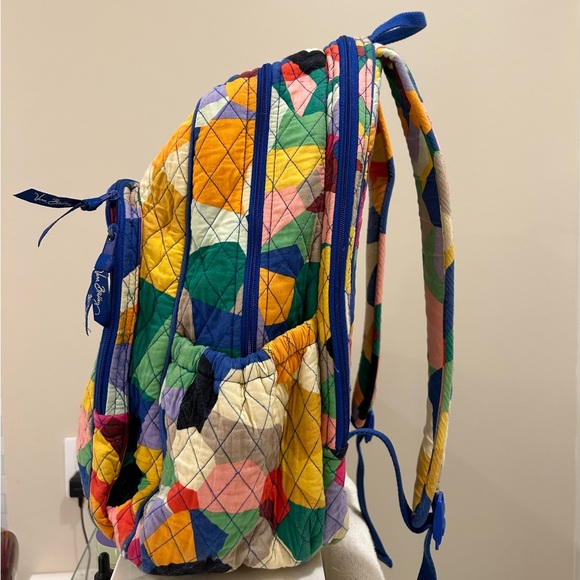 Vera Bradley Campus large backpack with padded back. Pop Art pattern. - Picture 10 of 13